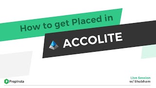 How to get placed in Accolite [upl. by Willumsen]