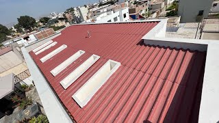 Cuarto de Drywall con Oficina y decoraciones Fibrocemento a los exteriores [upl. by Angadresma2]