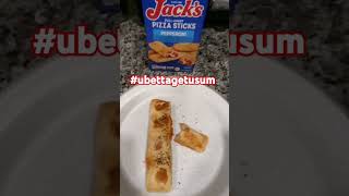 JACKS PULL APART PIZZA STICKS 😍 ubettagetusum pizzalovers foodreview mukbang foodie shorts [upl. by Marisa970]