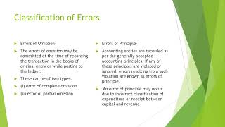 Trial Balance and Rectification of Errors XI Ch 6 V10 [upl. by Mccutcheon]