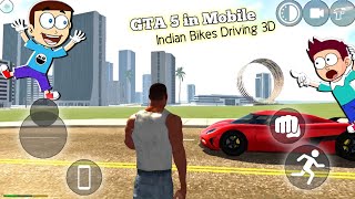 GTA 5 in Mobile 😲 Indian Bikes Driving 3D  Shiva and Kanzo Gameplay [upl. by Naamann]