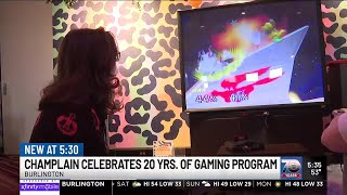 Champlain College celebrates 20th anniversary of game degree program [upl. by Aney834]