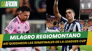 Leagues Cup 2023 Equipos clasificados y partidos de semifinales [upl. by Suhploda]