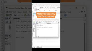 VBA tutorials Change the color based on cell value shortsvideo vbacode [upl. by Adnohsed]