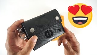 Authentic Louis Vuitton Supreme Epi Leather Black Chain Compact Wallet Unboxing and Review [upl. by Eniwtna515]