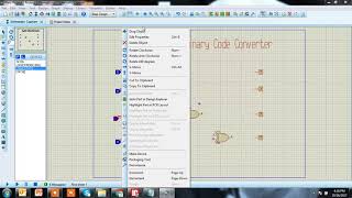 Gray Code To Binary Code Converter Using Proteus VSM [upl. by Idel]