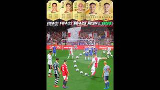 Antony Free Kicks Evolution From FIFA 21 To EA FC 25 antony antonysantos fc25 freekickgoals [upl. by Aniez]