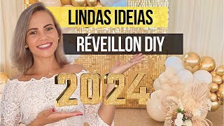 Ideias Fáceis e Baratas Para Decoração no ANO NOVO✨ DIY Réveillon 2024 Passo a Passo [upl. by Stulin515]