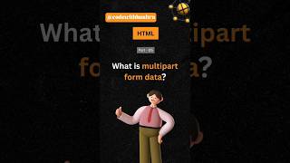 what is multipart form data codewithbushra multipartformdata html coding fypシ゚viralシ viral [upl. by Norvan136]