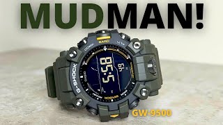 GSHOCK GW9500  THE ALL NEW MUDMAN [upl. by Ahseirej394]