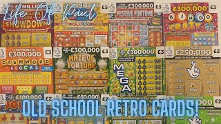 Old School scratch cards A retro video so that you can relive the good old days of Camelot [upl. by Brosy]