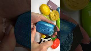 Soap cubes Asmr soap cutting Satisfying video [upl. by Amhser]