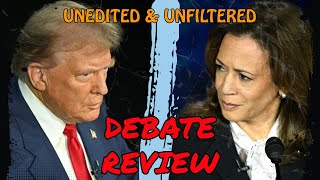 UNEDITED  Trump vs Harris Presidential Debate Review [upl. by Margetts]