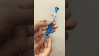 Beautiful Injection Highlighter with pen 🖊️ ytshorts viralvideo viralshorts injection pen [upl. by Melvena]