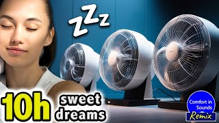 INSTANT RELAXATION with THIS Fan Sounds Combo NO ADS White Noise to Sleep Study or Meditate [upl. by Annnora325]