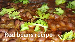 Red beans recipe 😋  Laal lobia in our style 🥀  Vlogs with we 3 [upl. by Winther]