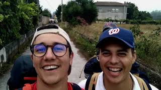 Camino de Santiago 2019 Portugués por la costa OportoSantiago [upl. by Rie]