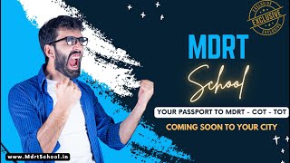 Mdrt School Seminar Your Passport to MDRT  COT  TOT insuranceagent mdrtindia insurancesales [upl. by Paley]