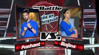 Prashant Vs Rojina quotPahadko Mathi Mathiquot  The Voice of Nepal Season 5 2023 [upl. by Clo]