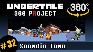 Snowdin Town in 360 In Motion Undertale 360 Project 32 [upl. by Louisa]