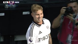 Emile Smith Rowe Goal Fulham vs Newcastle 20 All Goals and Extended Highlights [upl. by Narmis]