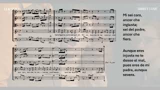 G F HAENDEL Io ti bacio Ariodante Petibon Freiburger BO  MARCON  Partitura  Score [upl. by Drwde]