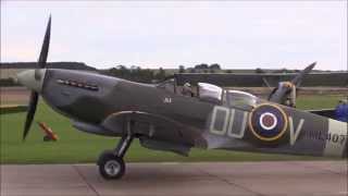 17 Spitfires Formation at Duxford 2015 Battle of Britain 75th Anniversary [upl. by Violeta185]