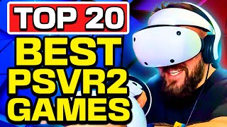 Top 20 Best PSVR2 Games For PlayStation VR 2 [upl. by Nadeau]