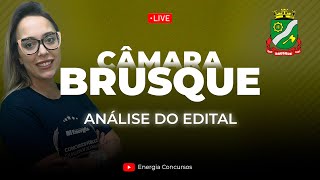 Concurso Câmara de Brusque  Análise do Edital [upl. by Elrahc120]