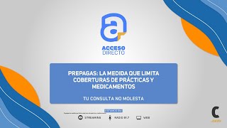 Confusión y preocupación nuevas medidas en el sistema de salud argentino [upl. by Bikales]