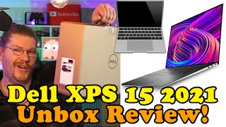 Dell XPS 15 9510 Unboxing and First Impressions [upl. by Ocnarf875]