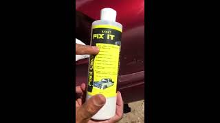 Lukat Fix It THE OXIDIZED CLEAR COAT RESTORER POLISH WATCH [upl. by Docilla909]