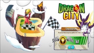 Dragon City  Heroic Race Fenrir Dragon 1st Congratulation [upl. by Nnovahs]