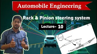 Rack amp Pinion steering systemL10AE [upl. by Aydni]