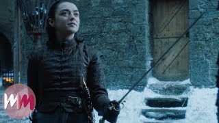 Top 10 Most Kickass Arya Stark Moments [upl. by Merat]