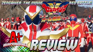 Zenkaiger The Movie Red Battle REVIEW  All Sentai Great Assemble  Akaranger  A Morphinominal [upl. by Ainessey]