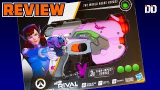 Honest Review ⭐Nerf Rival DVa Pistol From Overwatch⭐ [upl. by Ordnasela]