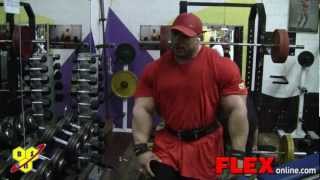 Roelly Winklaar trains Shoulders december 2012 [upl. by Oliva877]