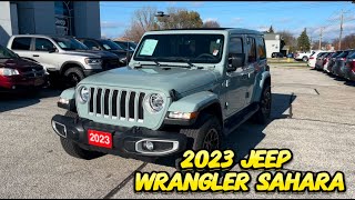 2023 Jeep Wrangler Sahara [upl. by Malarkey]