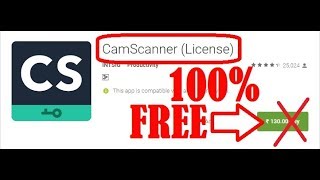 How to CamScanner Upgrade to CamScanner Full Version 2017 by Technical Tips [upl. by Imorej]