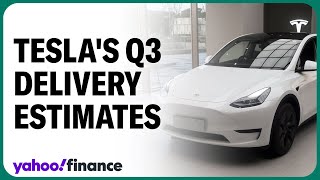 Tesla to report Q3 deliveries Wednesday What to expect [upl. by Akiv]