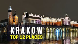 Top 12 Things to do in Krakow Poland 🇵🇱 in 2023  Krakow Travel Guide [upl. by Mikahs]