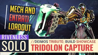 Warframe  Eidolons  Xaku Solo Tricap  Deimos Tribute 1340 [upl. by Perkin]