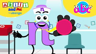 Letter N at the Alphabet Hospital  The Alphabet in Magical Lands  ABC Learning for Toddlers [upl. by Daryle923]