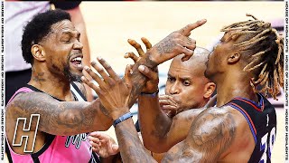 Udonis Haslem Gets EJECTED From Game after HEATED SCUFFLE With Dwight Howard  May 13 2021 [upl. by Issiah]