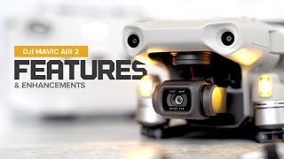 DJI Mavic Air 2  New Features amp Enhancements [upl. by Kirenoj]