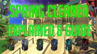 Runescape 3  Spring Cleaner Explained amp Guide [upl. by Eitnom]