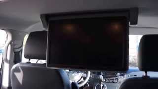 VW T5 Multivan Rear Entertainment System 185 Zoll Full HD Deckenmonitor elektrisch klappbar mit PS3 [upl. by Sancho]