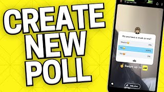 How to Create Poll on Snapchat Very Quickly [upl. by Eehsar]