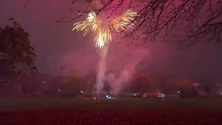 Bonfire night in England Part 1  Fireworks bonfirenight fireworks bonfire [upl. by Akinat]